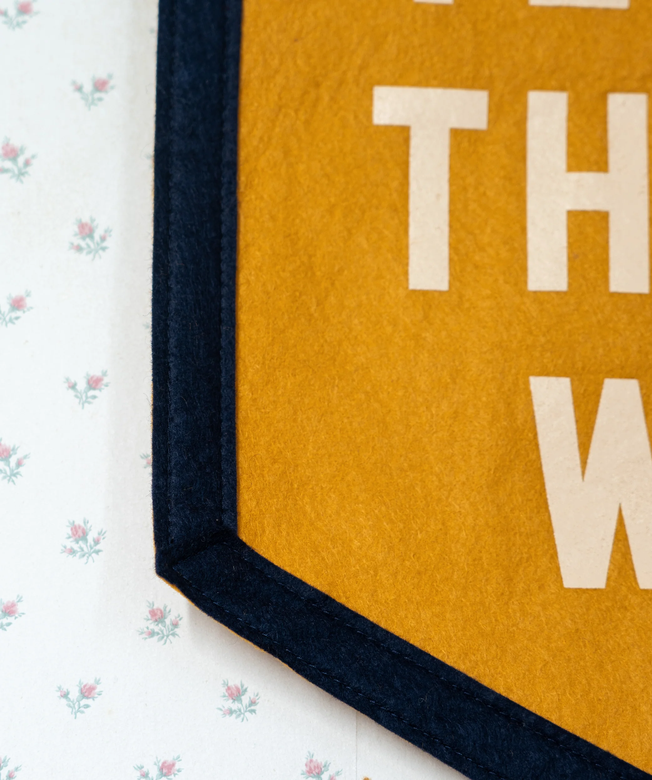 Adversity Is A Terrible Thing To Waste Camp Flag • Unreasonable Hospitality x Oxford Pennant - Image 3