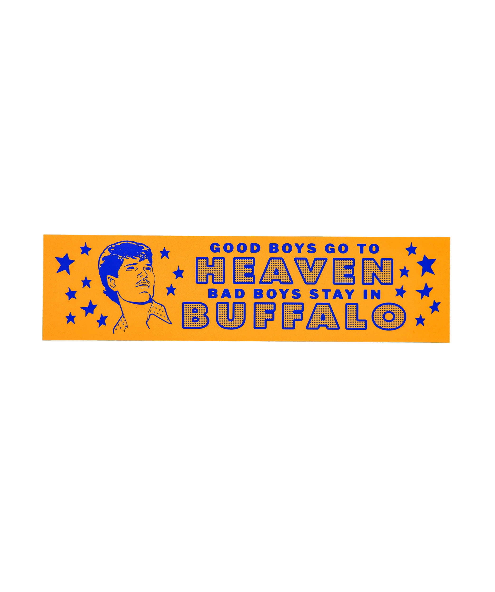 Bad Boys Stay In Buffalo Bumper Sticker