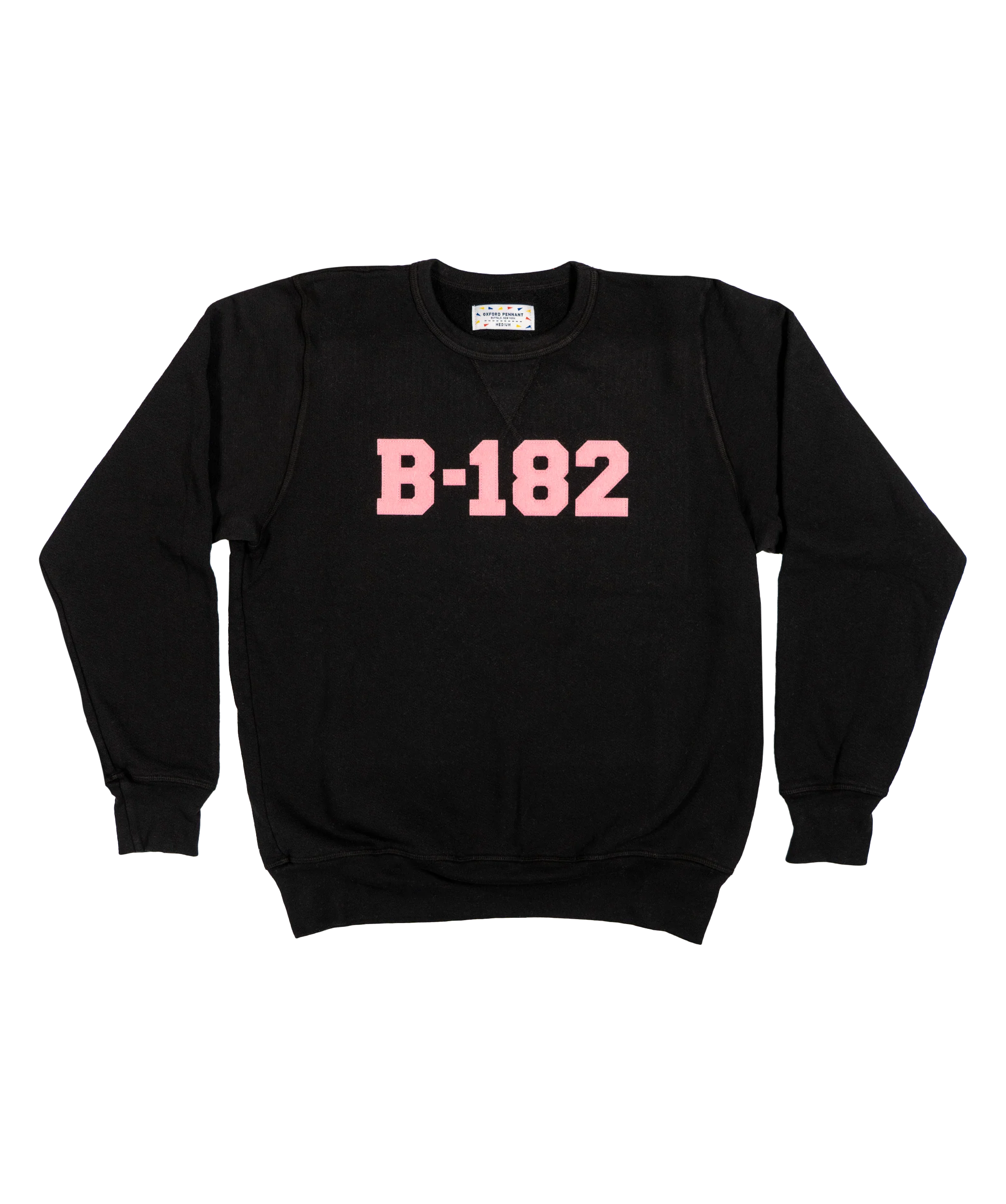 blink-182 Stitched Crewneck • blink-182 x Oxford Pennant