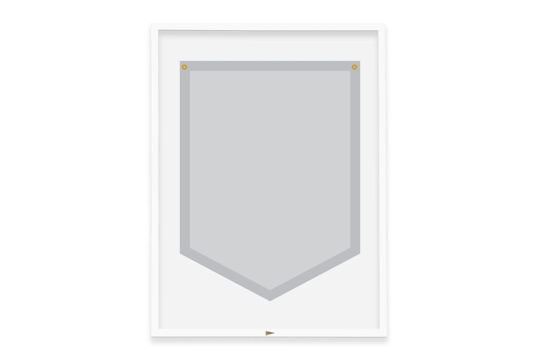 Add A Frame to your 5-sided Oxford Pennant Camp Flag - Image 4