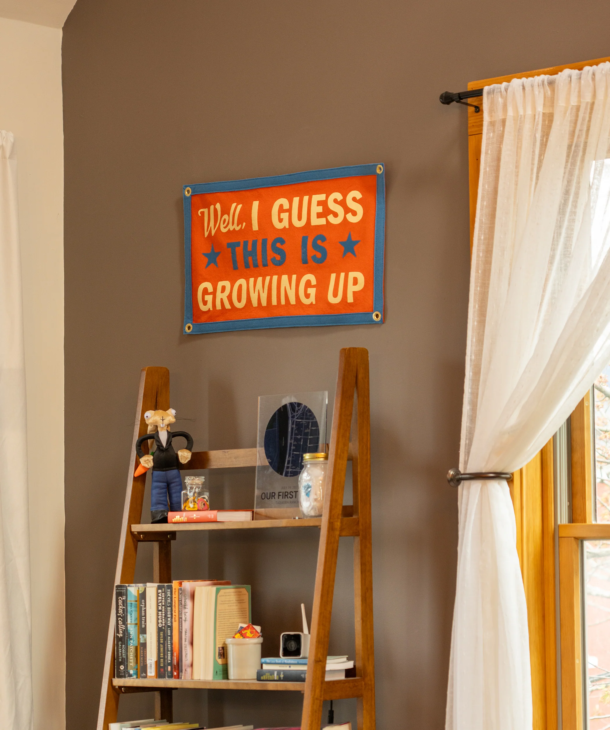 Well, I Guess This Is Growing Up Camp Flag • blink-182 x Oxford Pennant - Image 2