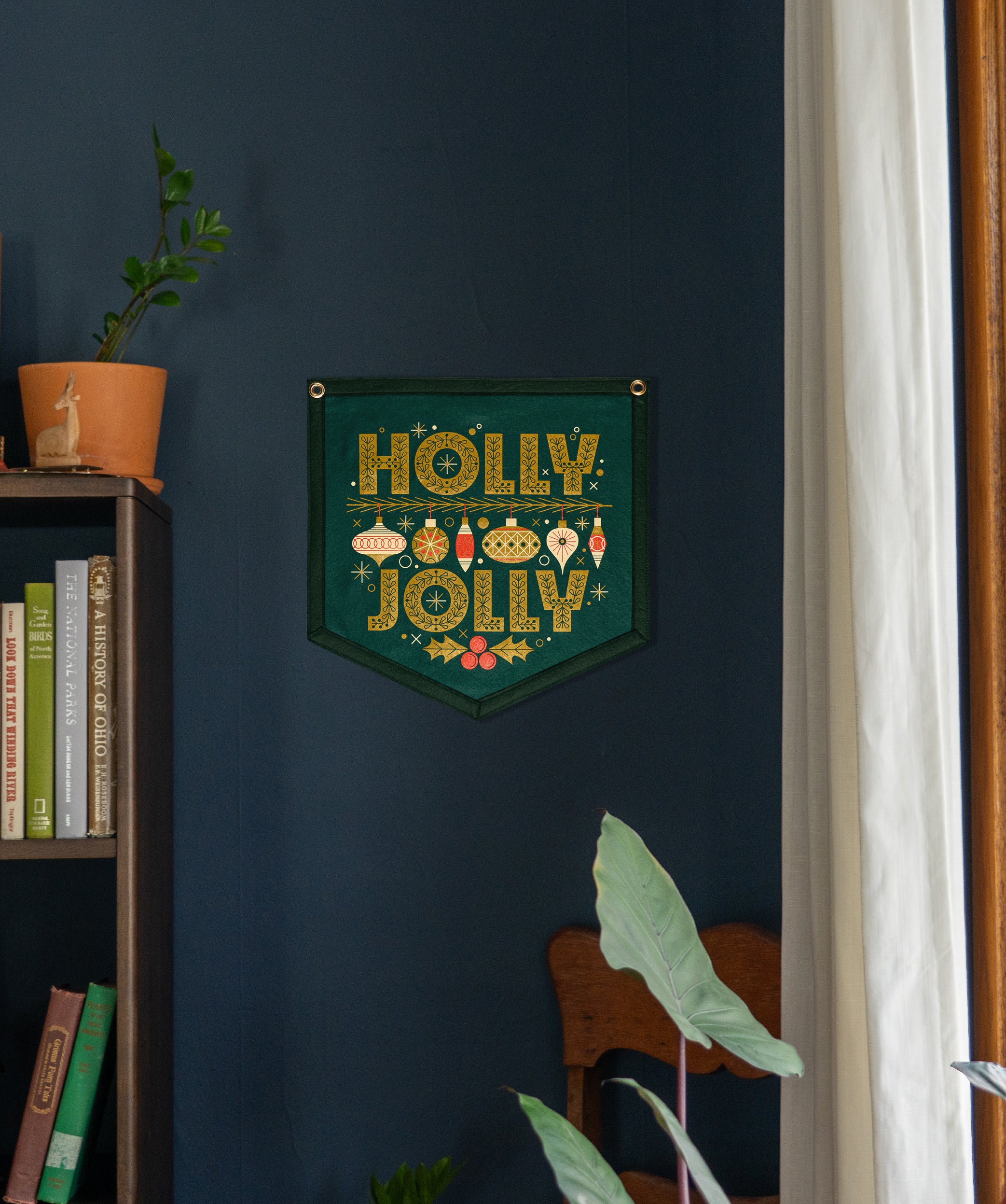 Holly Jolly Camp Flag • Invisible Creature x Oxford Pennant - Image 3