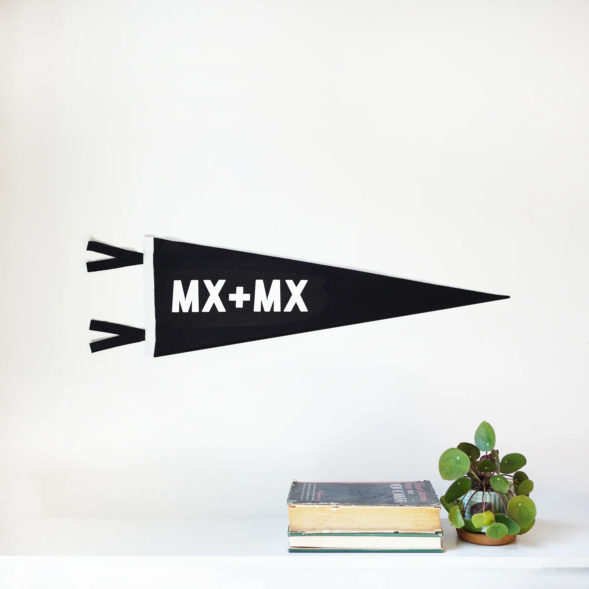 Mx + Mx Wedding Pennant - Image 4