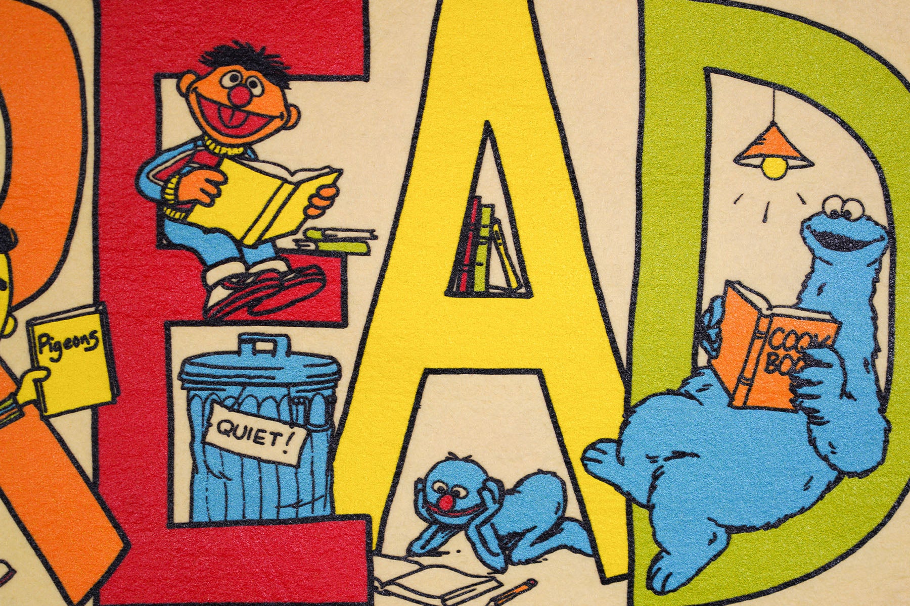 READ Camp Flag • Sesame Street x Oxford Pennant - Image 3