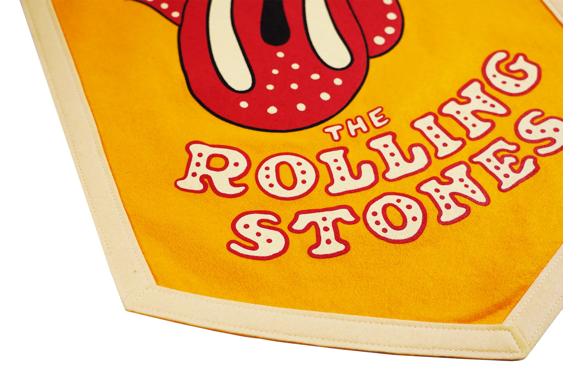 The Rolling Stones Camp Flag • The Rolling Stones x Oxford Pennant - Image 3